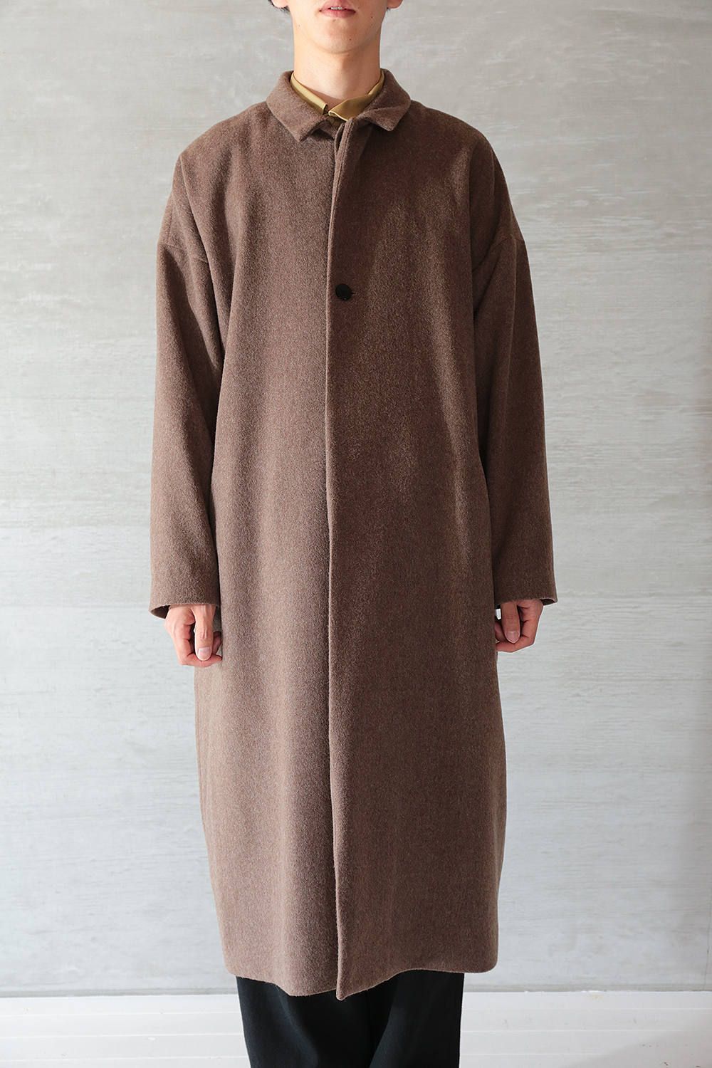 Dulcamara - ラムビーバーBIGコート(BROWN) | Acacia ONLINESTORE