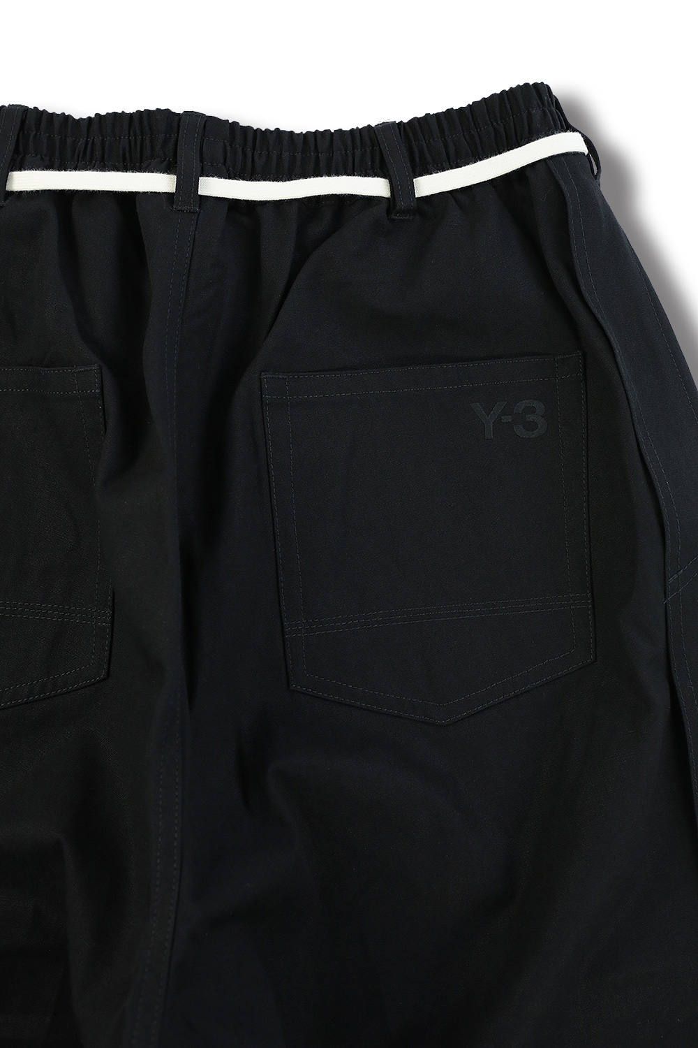 Y-3 - M CANVAS WORKWEAR CROPPED PANTS(BLACK) | Acacia ONLINESTORE