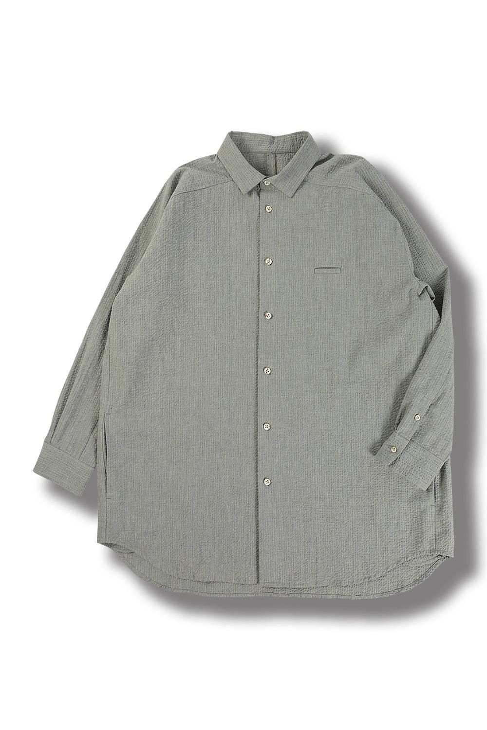 Dulcamara - ヨークスリーブシャツ(GRAY) | Acacia ONLINESTORE Dulcamara - ヨークスリーブシャツ(GRAY) | Acacia ONLINESTORE