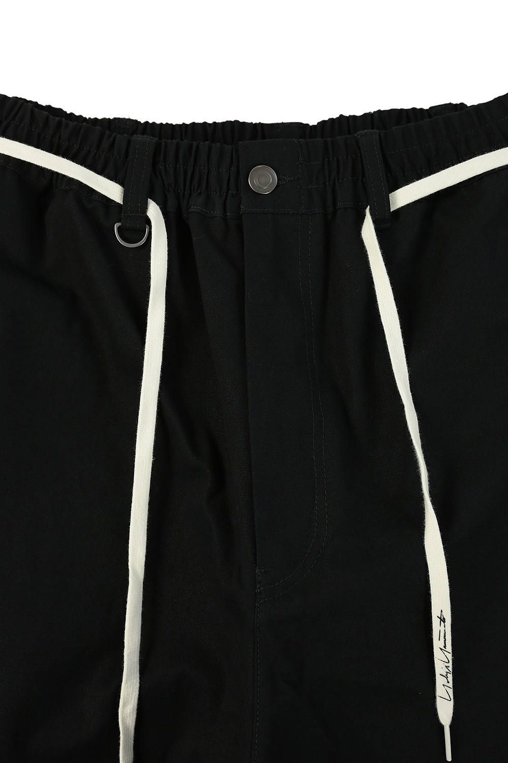 Y-3 - M CANVAS WORKWEAR CROPPED PANTS(BLACK) | Acacia