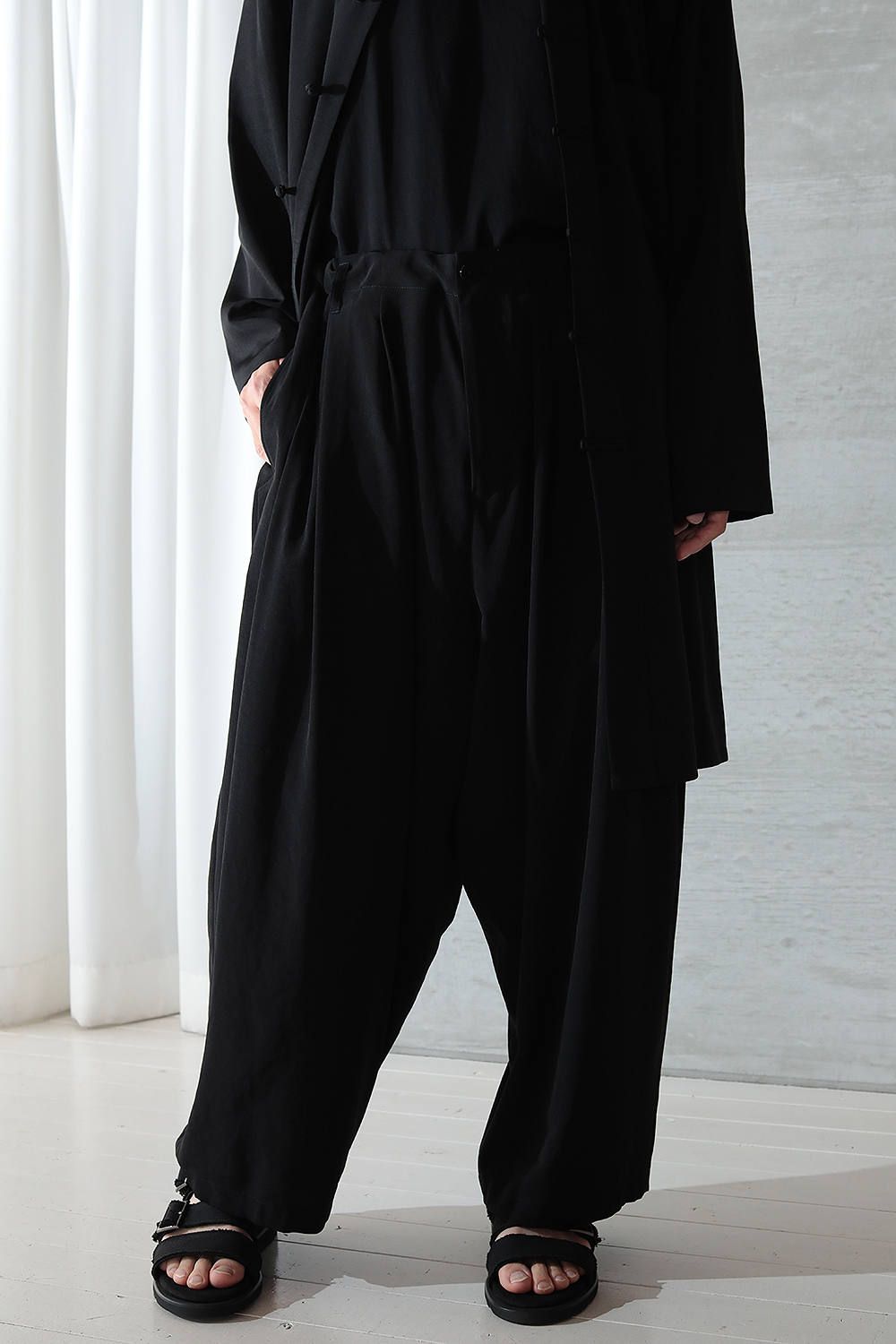 限定Ｗ特典付属 yohji yamamoto ヨウジヤマモト G-サルエル風パンツ