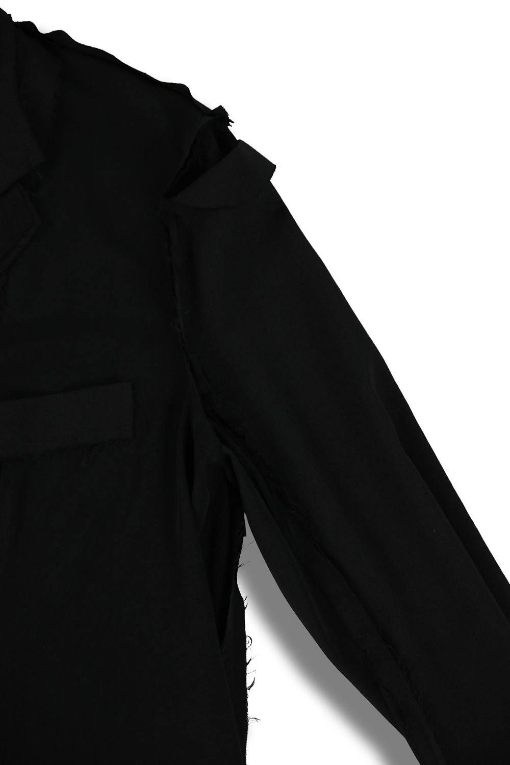 yohji yamamoto - 【B yohji yamamoto】B/FLAKEジャケット(BLACK 