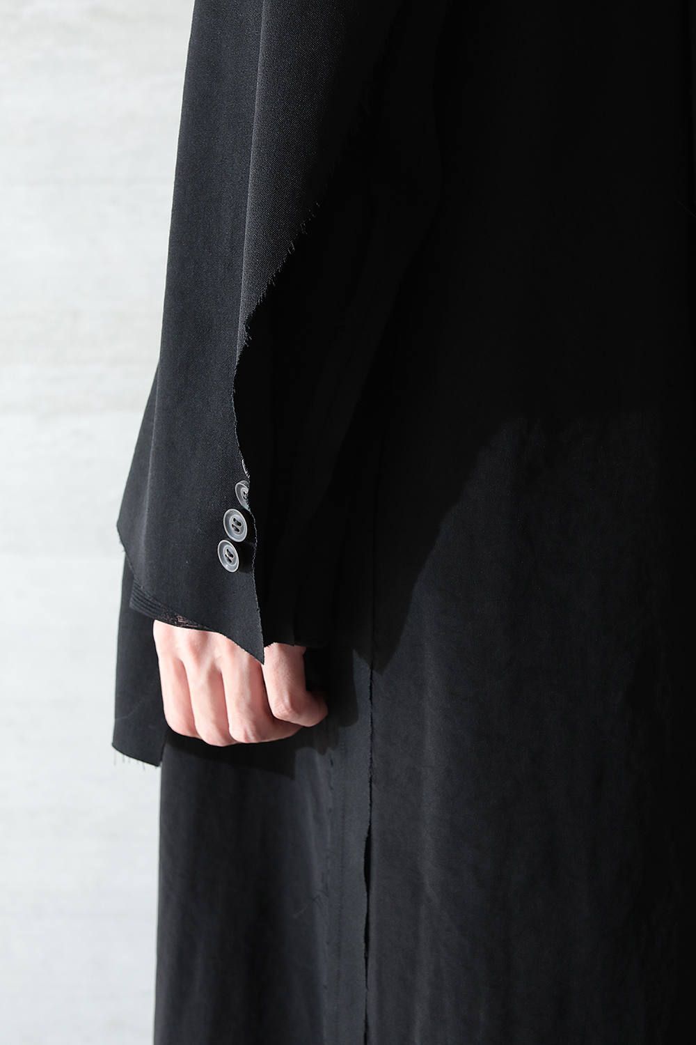 Yohji Yamamoto - ヨウジヤマモト 2018SS 前二重フラシジャケット