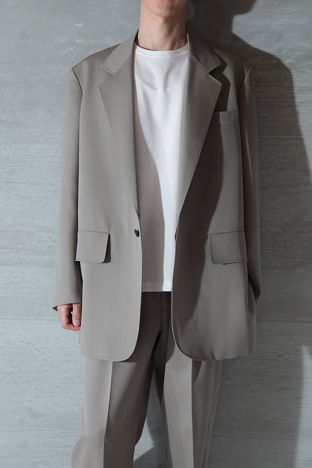 THE RERACS 5BUTTON PEAKED LAPEL JACKET