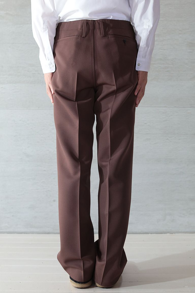 LEMAIRE - STRAIGHT LEG PANTS(RUSSET BROWN) | Acacia ONLINESTORE