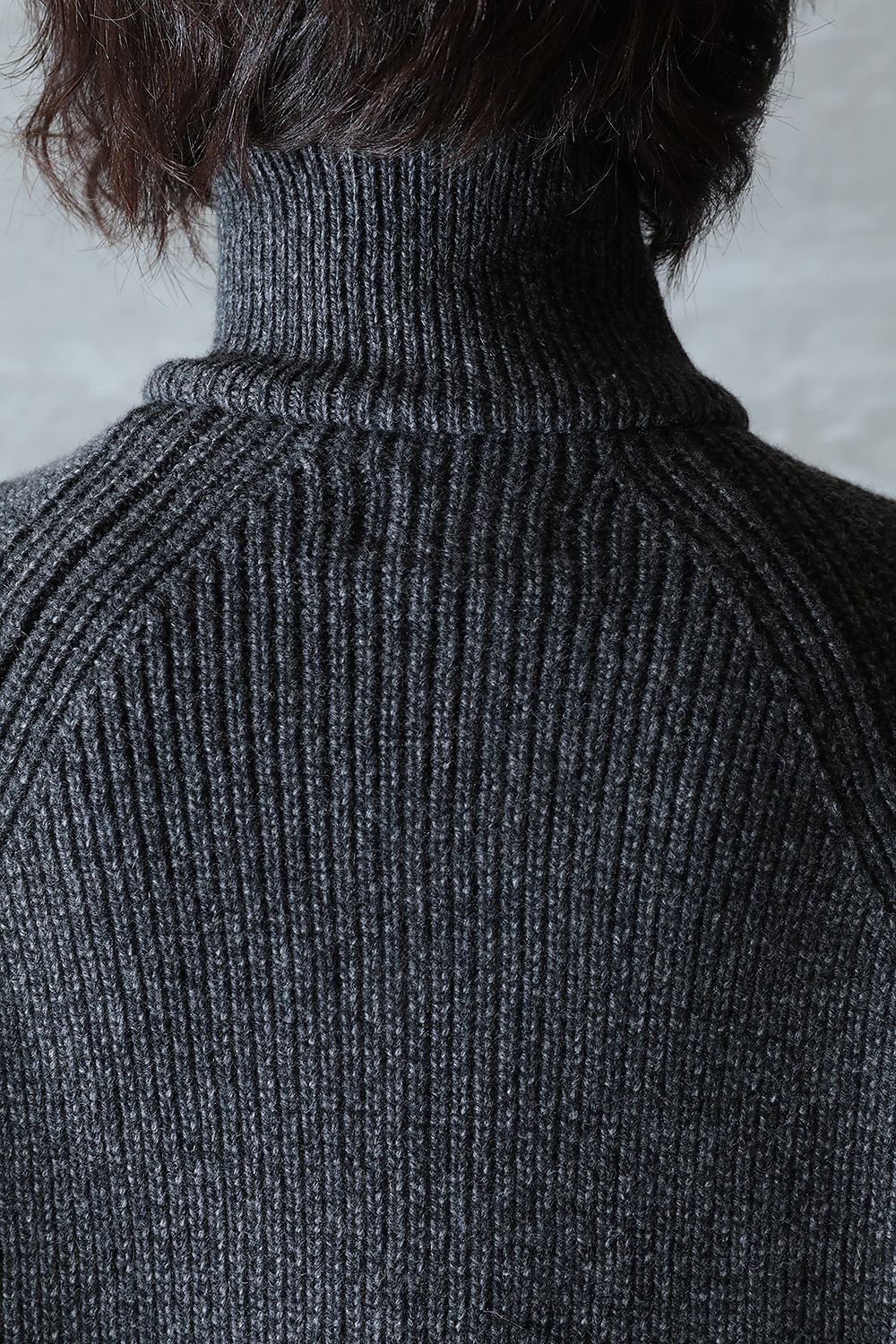 THE RERACS - 【23AW】RERACS DRIVERS KNIT(TOP GRAY/BULKY CASHMERE