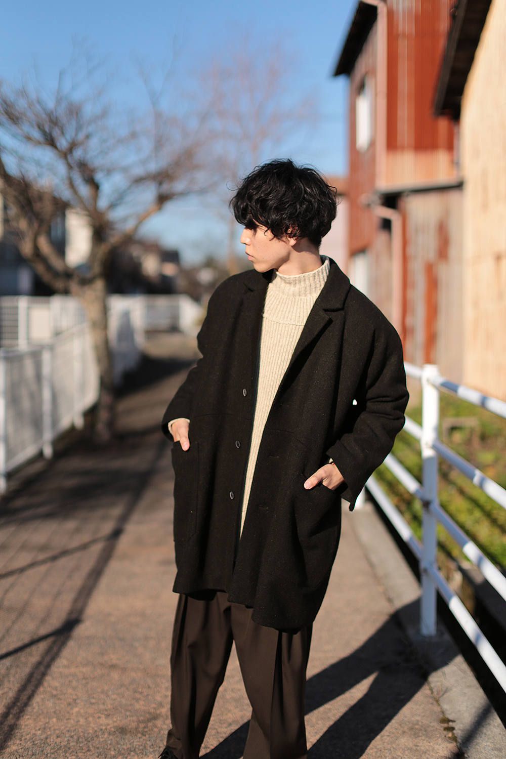 ボトムスス単品 JAN-JAN VAN ESSCHEのcoat#20 kimono coat S - 通販