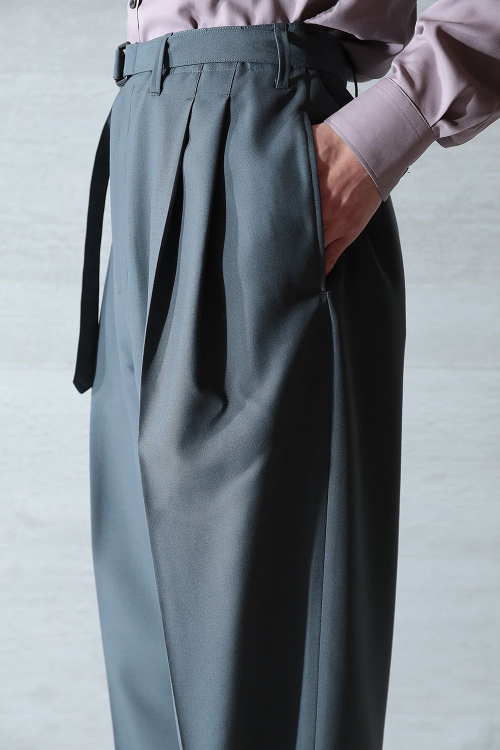 LEMAIRE Belted pants 21aw 【特別セール品】 メンズ | tsugaru