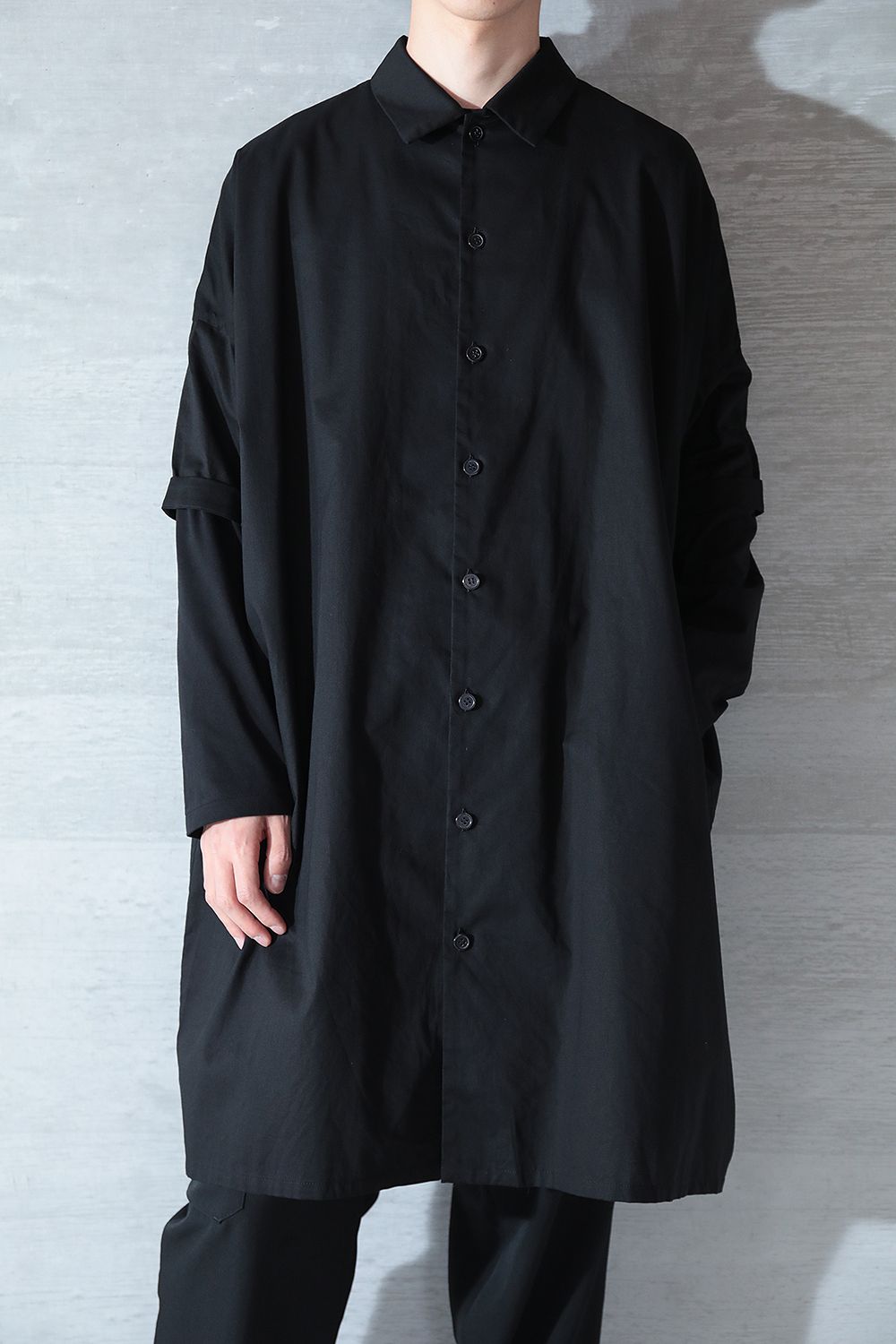 yohji yamamoto - 【Y's】O-半袖シャツD(BLACK) | Acacia ONLINESTORE