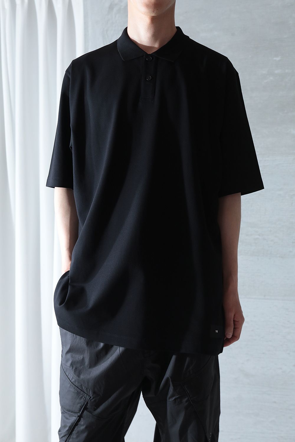 Y-3 - SHORT SLEEVE POLO SHIRT(BLACK) | Acacia ONLINESTORE