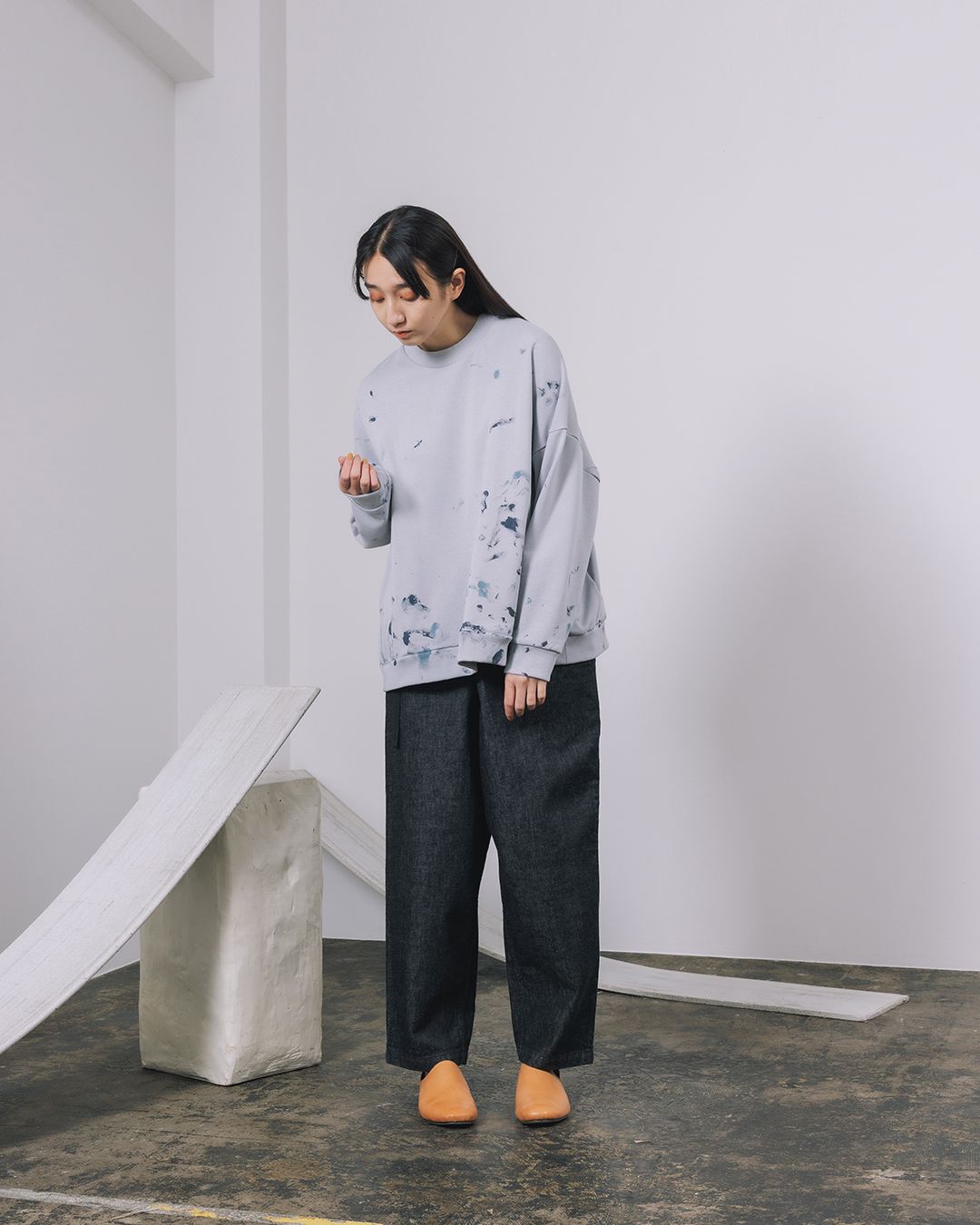 Dulcamara デニムパンツ デニムラップパンツ 2023ss | labiela.com