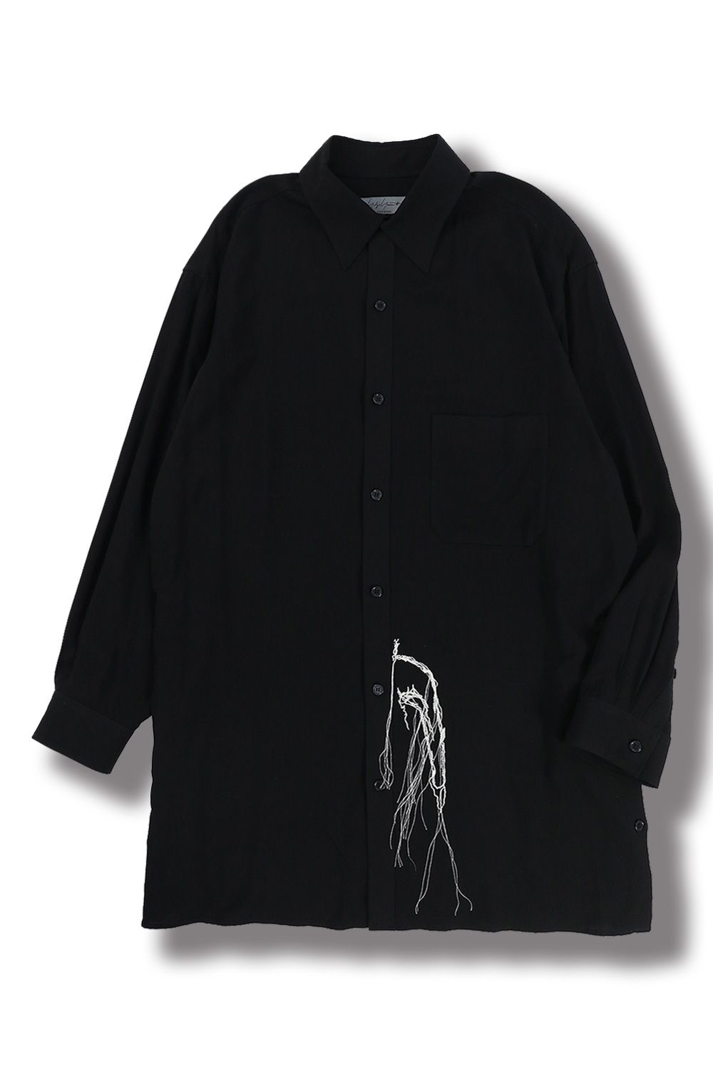 【yohji yamamoto】Z-脇釦開きB-B(BLACK) | Acacia ONLINESTORE