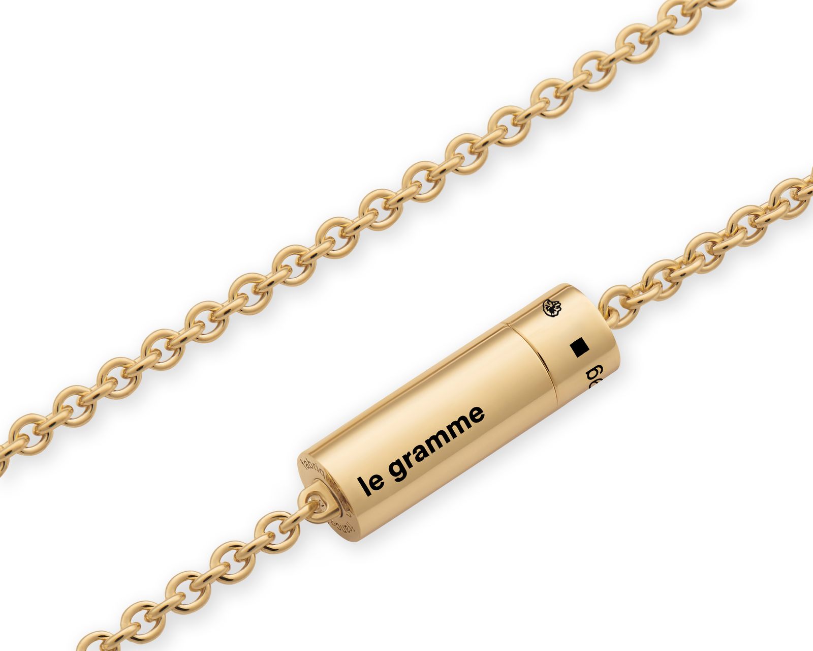 Le gramme - bracelet cable on chain the 9g(SLICK POLISHED 750