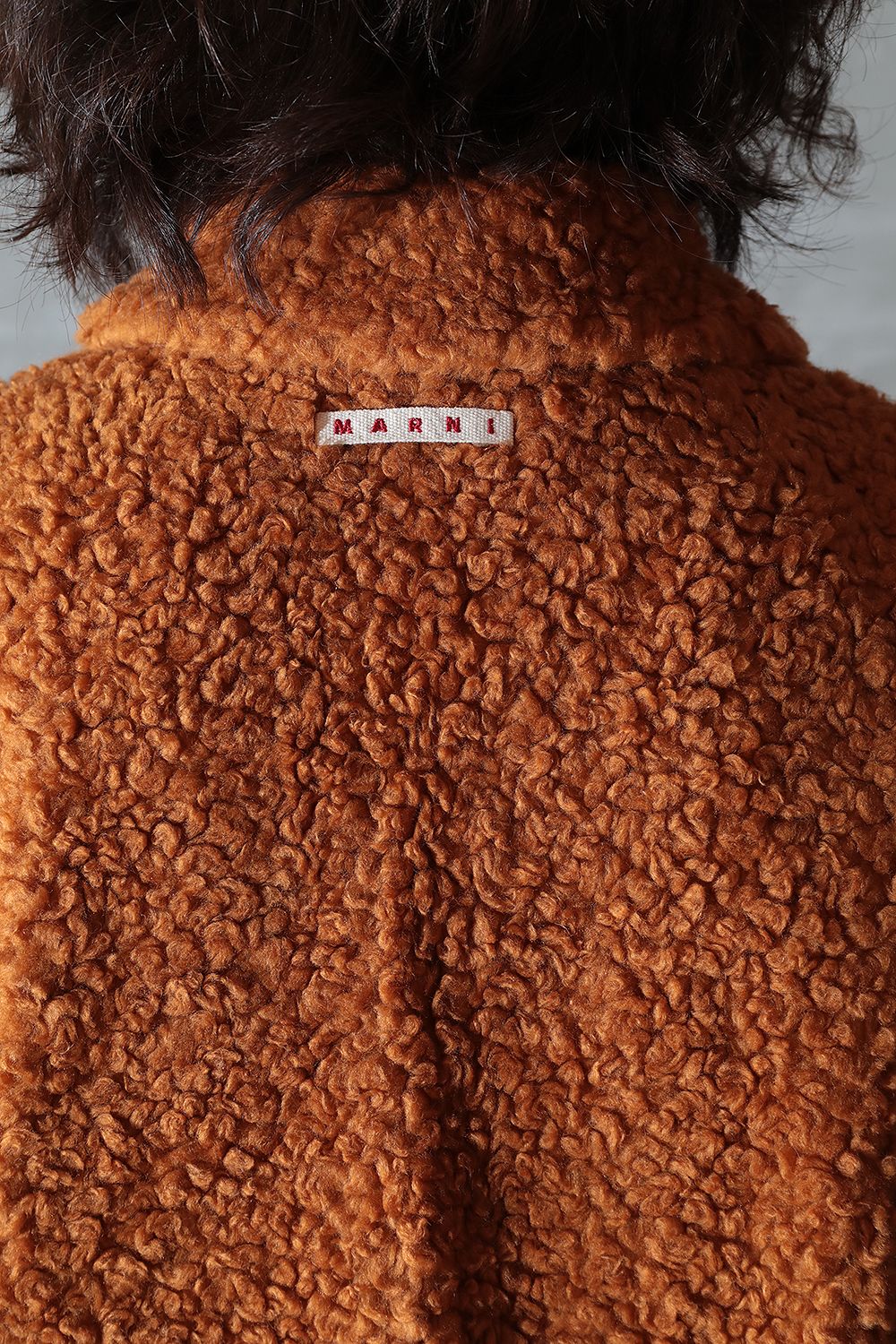 MARNI - 【23AW】TEDDY JACKET(RUST) | Acacia ONLINESTORE