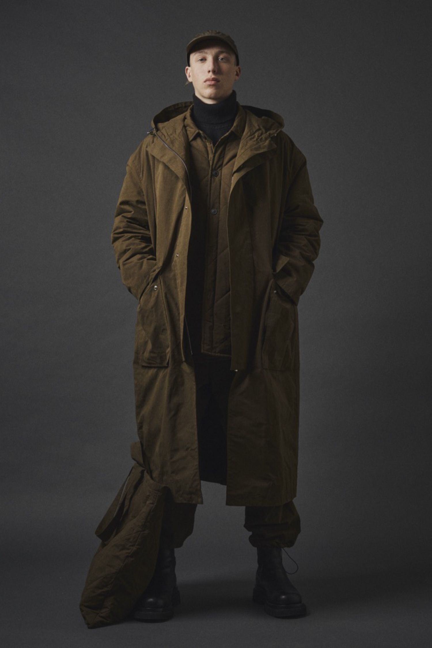 LOWNN - 【ラスト1点】Parka coat(KHAKI) | Acacia ONLINESTORE