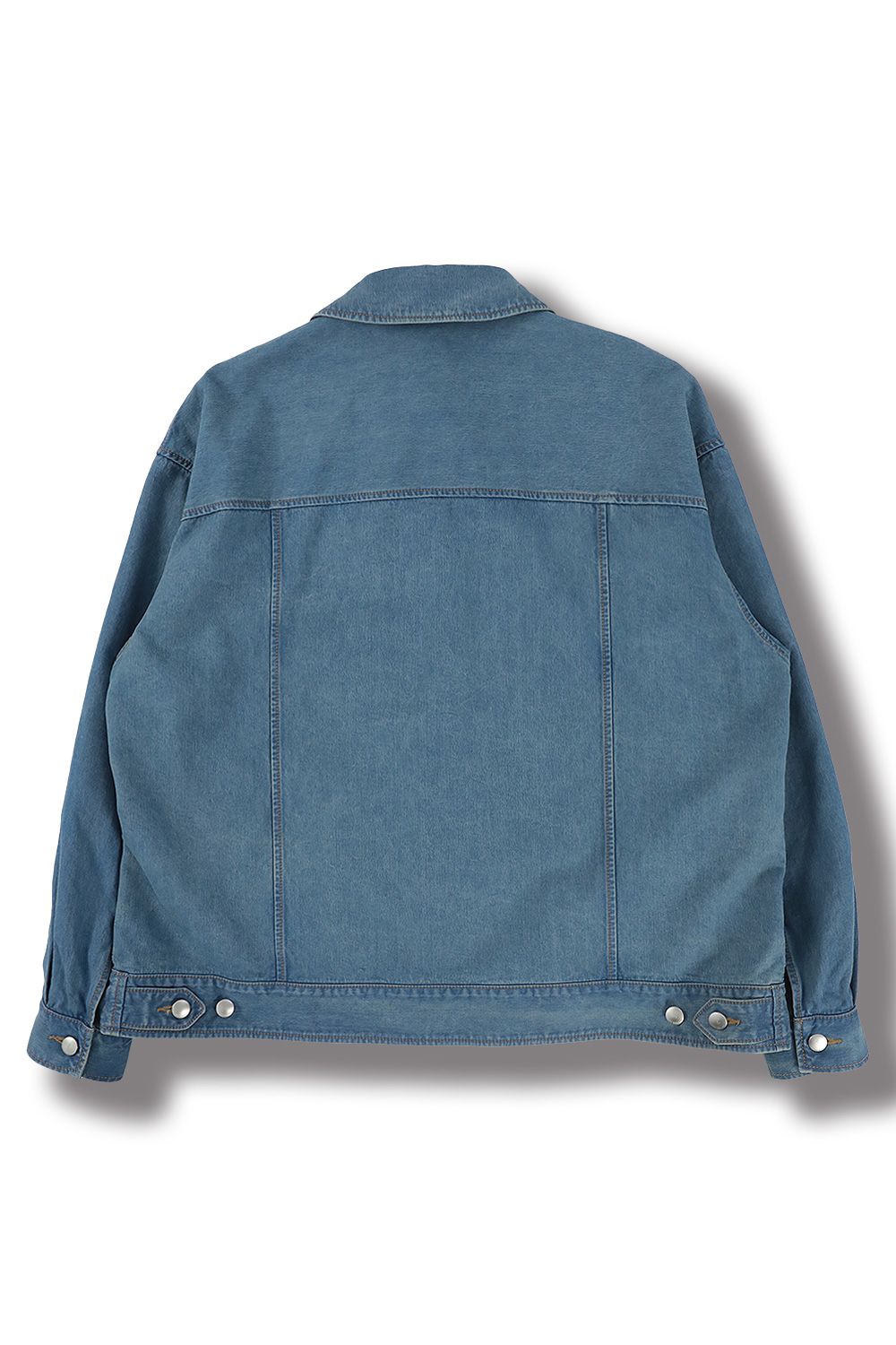 【ラスト1点】KUURA DENIM THE JEAN JACKET(BLEACH LIGHT BLUE) - 46(S〜M)