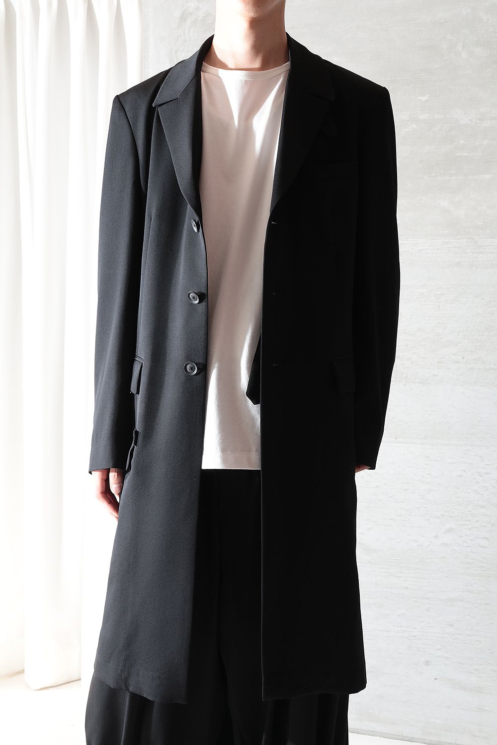 在庫有り お買い得 ヨウジヤマモト18AWギャバ DR.JKT yohji yamamoto