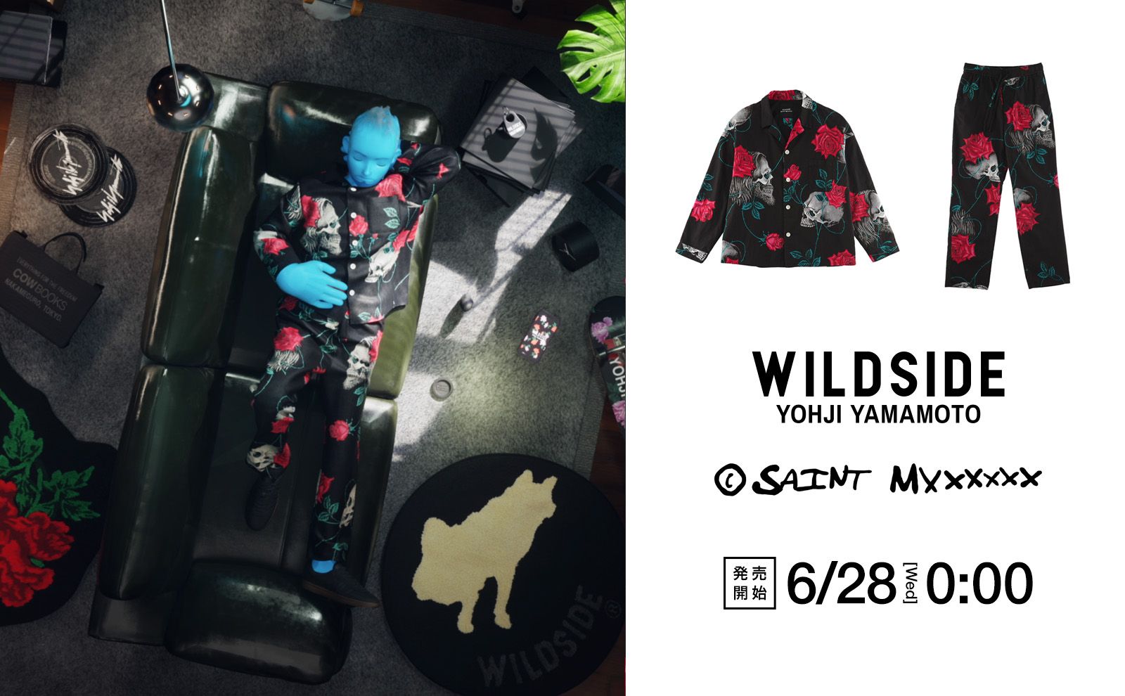 WILDSIDE YohjiYamamoto×SAINT Mxxxxxx】LIMITED 