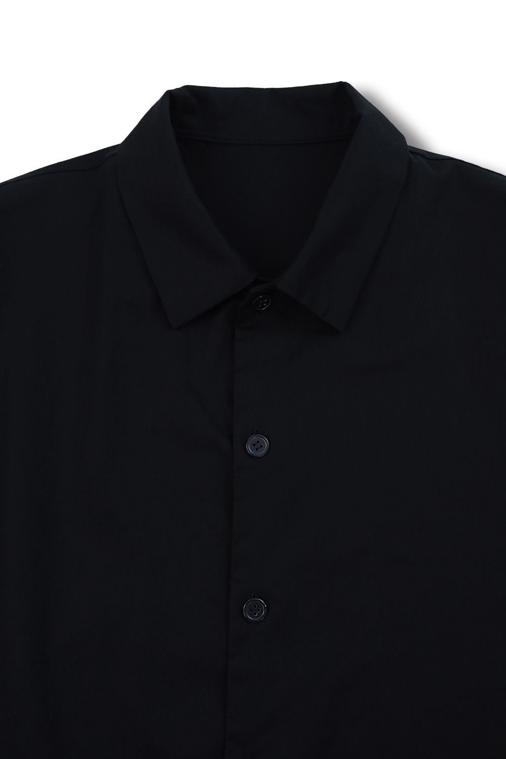 Y's ブラック半袖シャツ シャツ ブラウス(半袖 袖なし