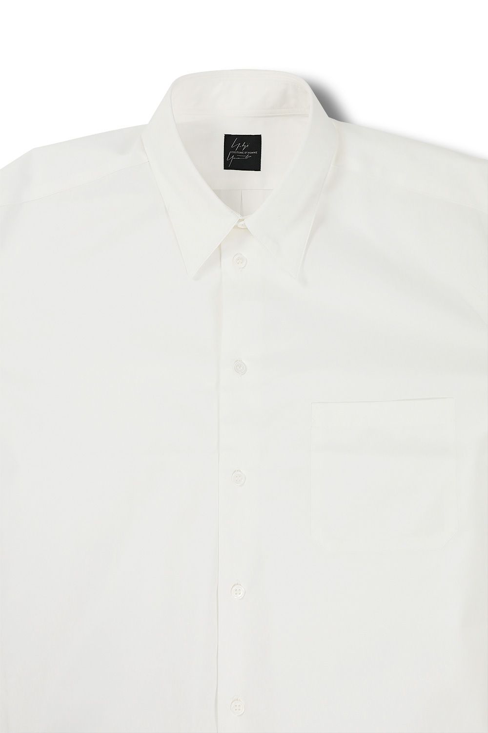 オンラインストア買い 【yohji yamamoto】Y-CDM定番シャツ(WHITE) www