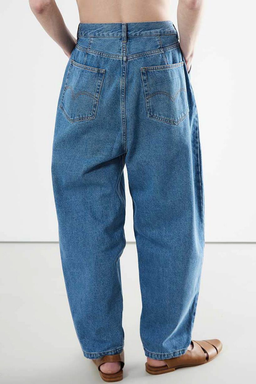 新品 HED MAYNER 22aw PLEATED DENIM S quetz4.com