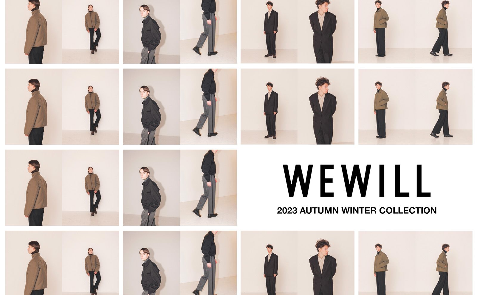 WEWILL / ウィーウィル】23-24 AW COLLECTION - 