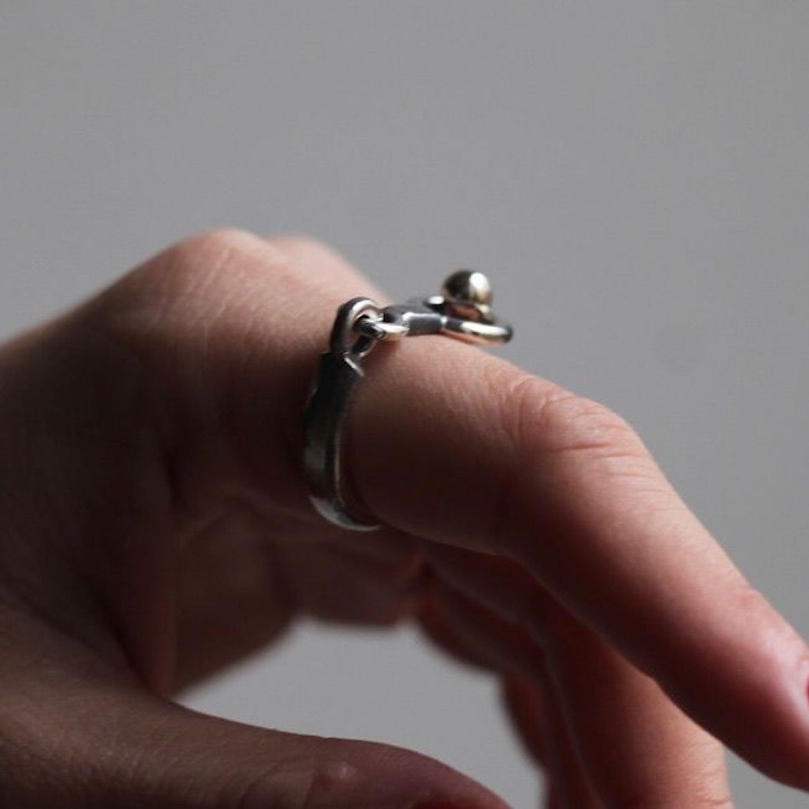 【お取り寄せ注文可能】Lock Ring(ANTIQUE)