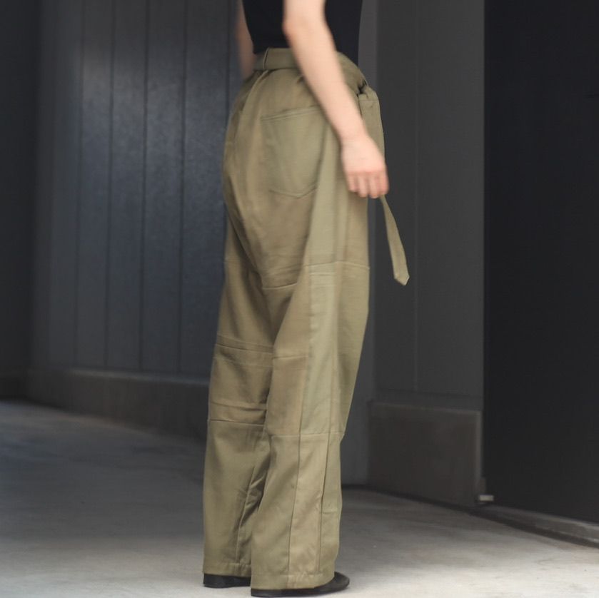 SEEALL - 【残り一点】Reconstructed Belted Buggy Pants_3(L