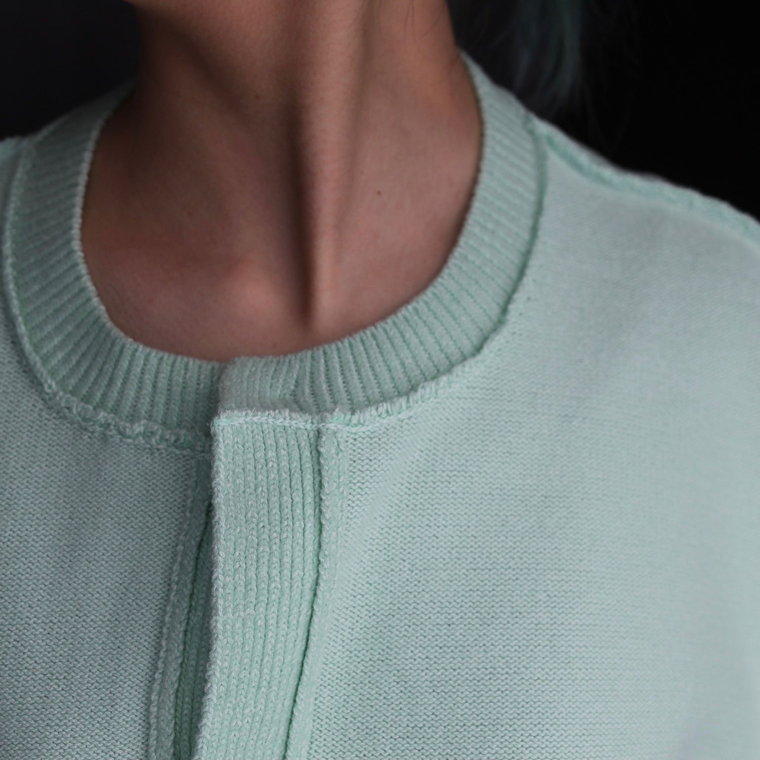 stein シュタイン MOLE YARN INSIDEOUT CARDIGAN