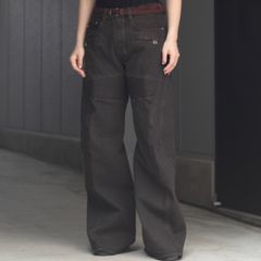 【残りわずか】3D Twisted Moto Jeans