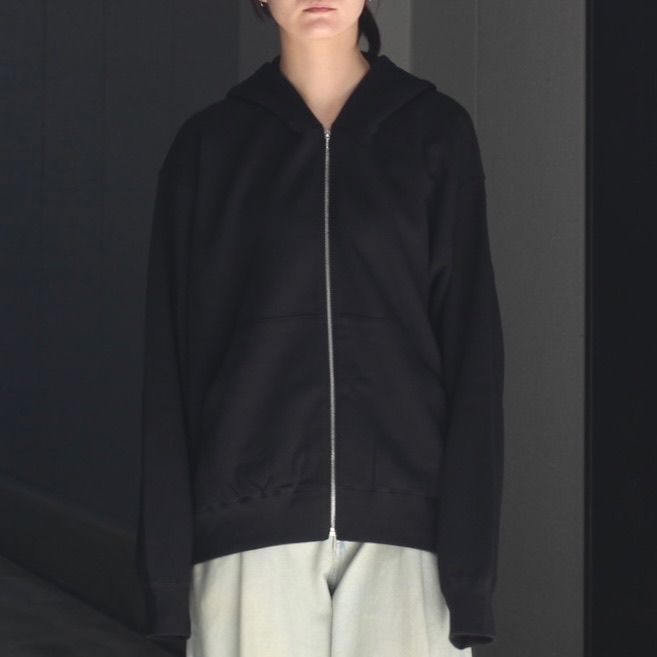 【再販売通知受付可能】Yak/Cotton Sweat Zip Hoody