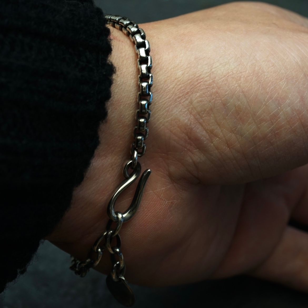 【お取り寄せ注文可能】Square Block Chain Bracelet