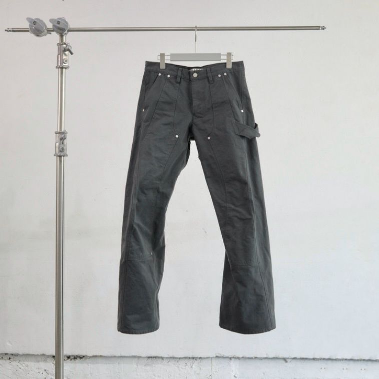 【残り一点】Curved Leg Double Knee Work Pants