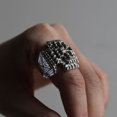 【お取り寄せ注文可能】Roots Of The Cross Ring(SILVER×GOLD)