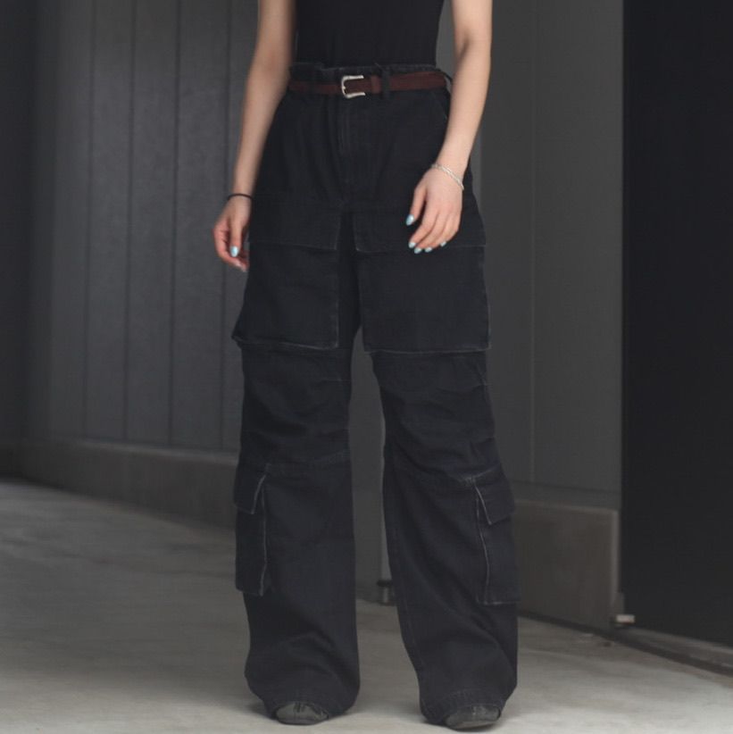Entire Studios - HEAVY DENIM CARGO | HBX - Globally Curated