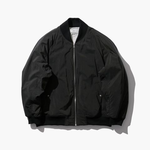 【残り一点】Fibril Nylon Satin Flight Jacket