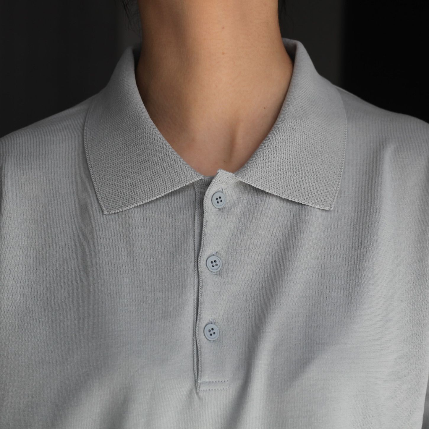 【残り一点】Fresca Knit Crew Polo Knit