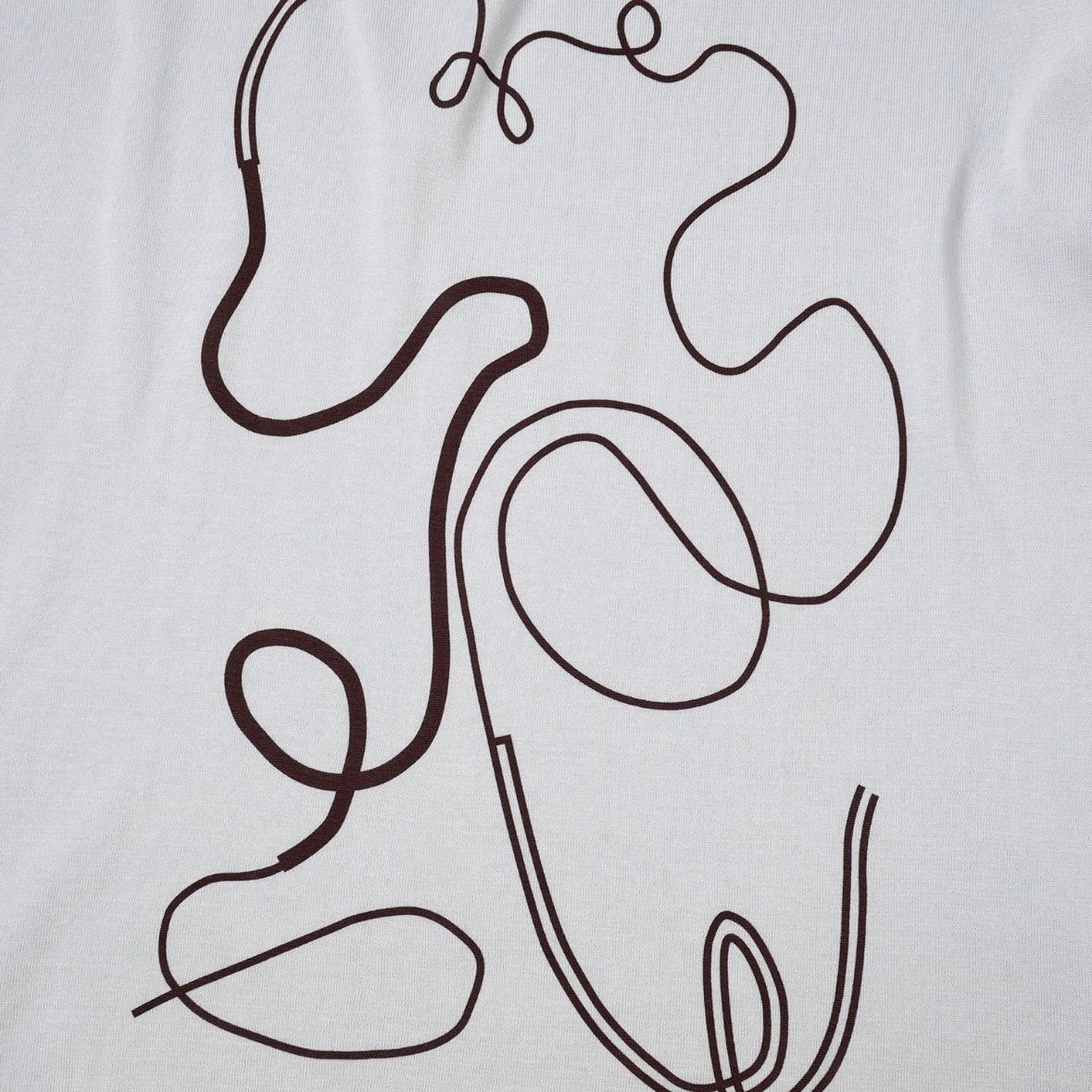 【残り一点】ステッチプリントロングSLニットPO