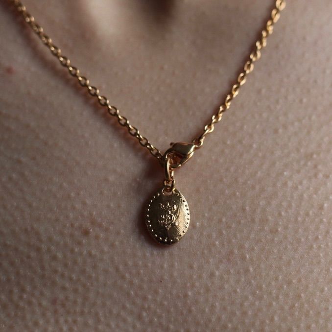 【残り一点】Stairway to Heaven Square Pendant(GOLD)