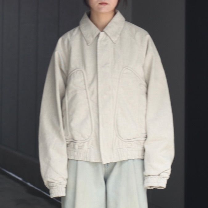 【残り一点】Piping Denim Bomber Jacket