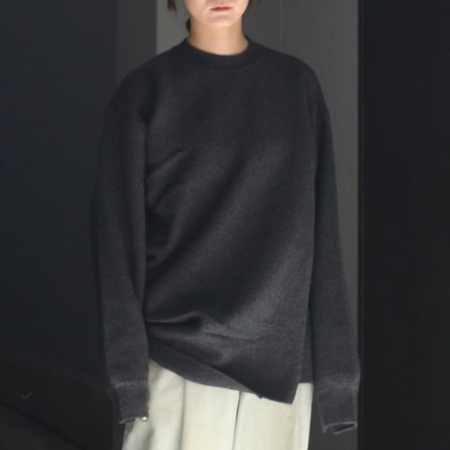 【残り一点】Extra Fine Wool Knit Deformed LS