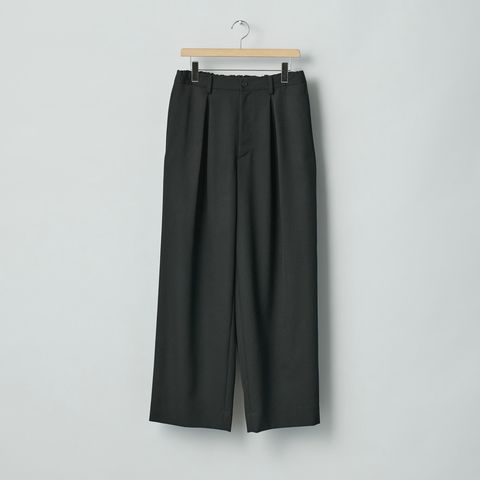 【残り一点】Easy Wide Trousers(2/60 WOOL GABARDINE)