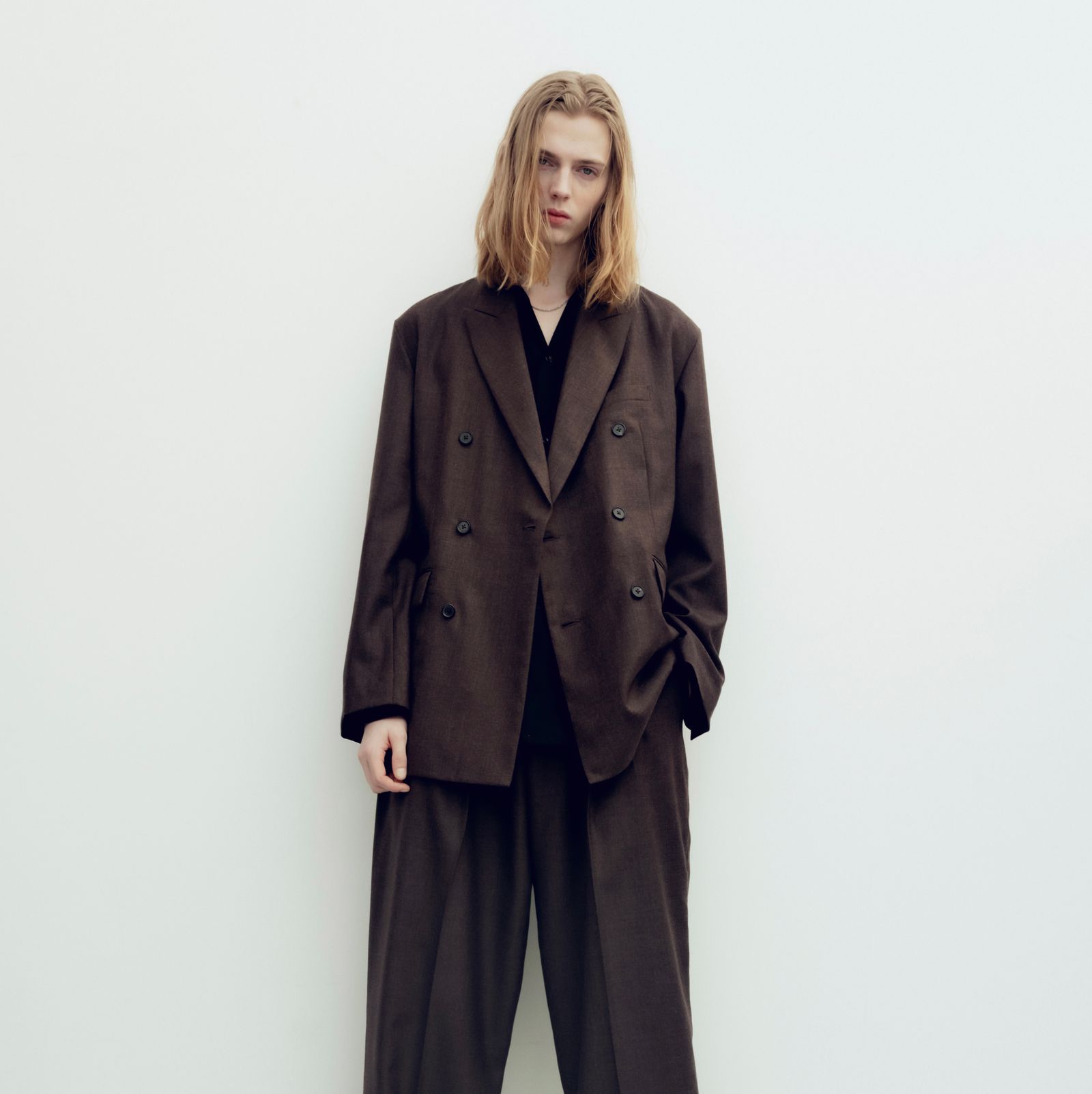【残り一点】Wool Double Breasted Jacket