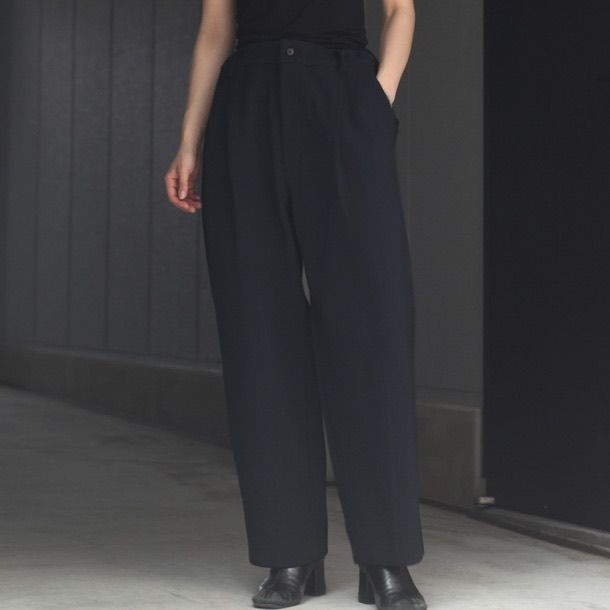 残りわずか】Belted Wide Straight Trousers S | Stein (シュタイン