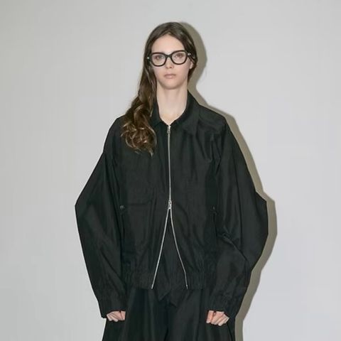 【残り一点】MBLパッチロゴジップブルゾン