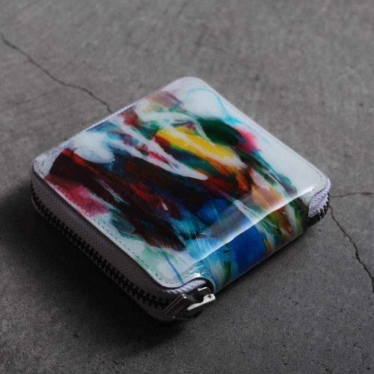 macromauro - 【残り一点】Paint Wallet | ACRMTSM ONLINE STORE 