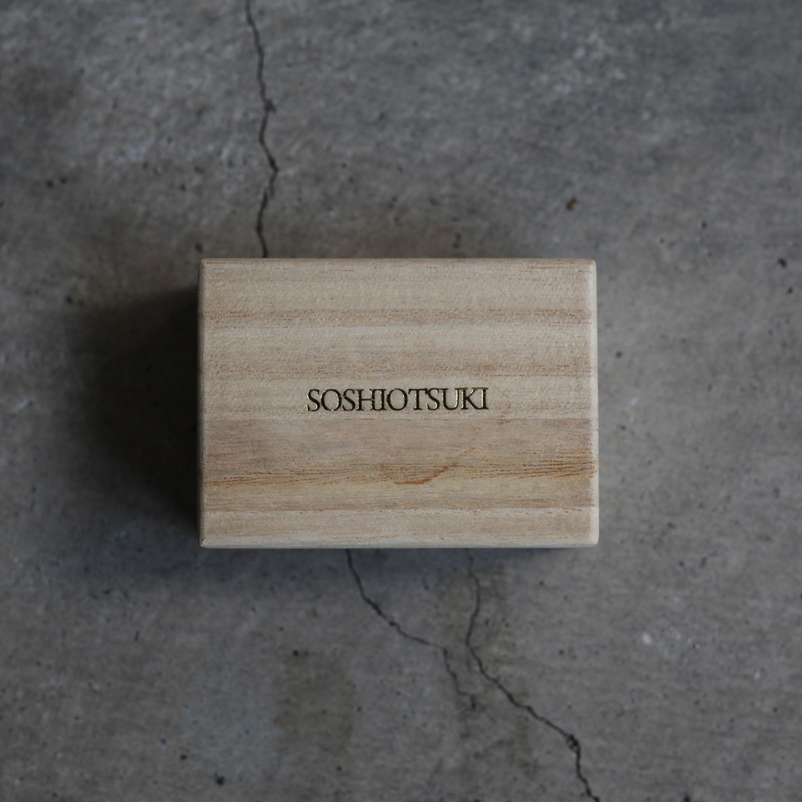 【残り一点】Signet Ring(GOLD×BROWN)