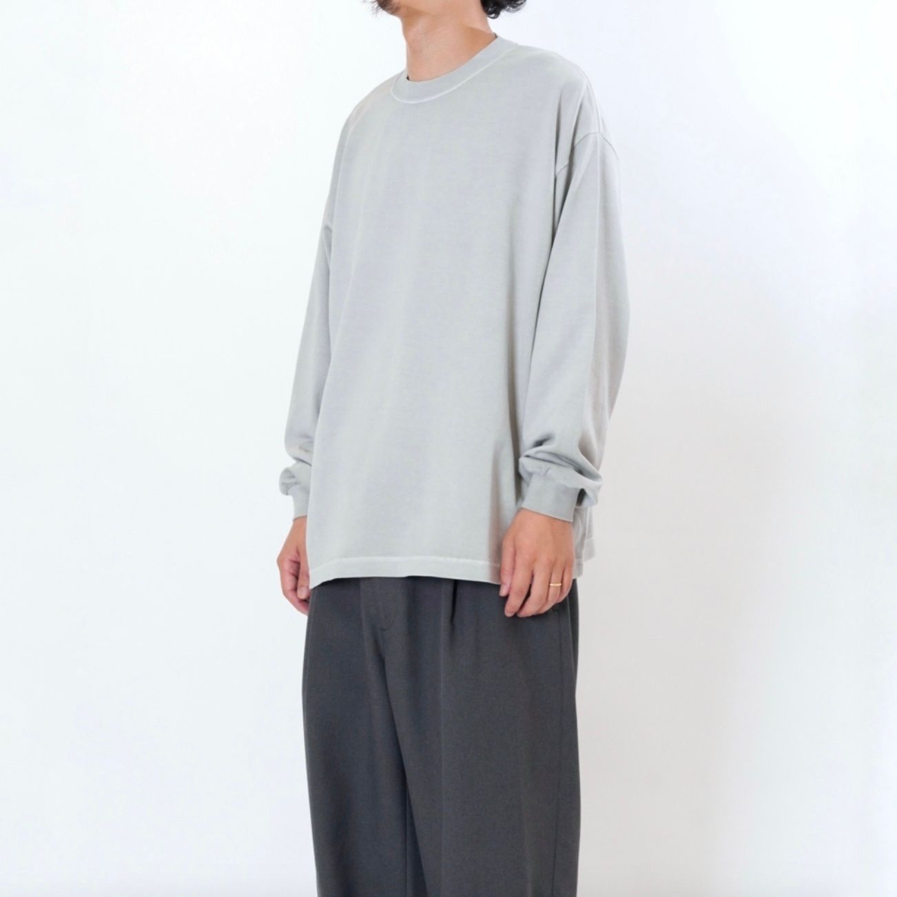 EVCON - 【残り一点】Pigment Wide L/S T-shirt | ACRMTSM
