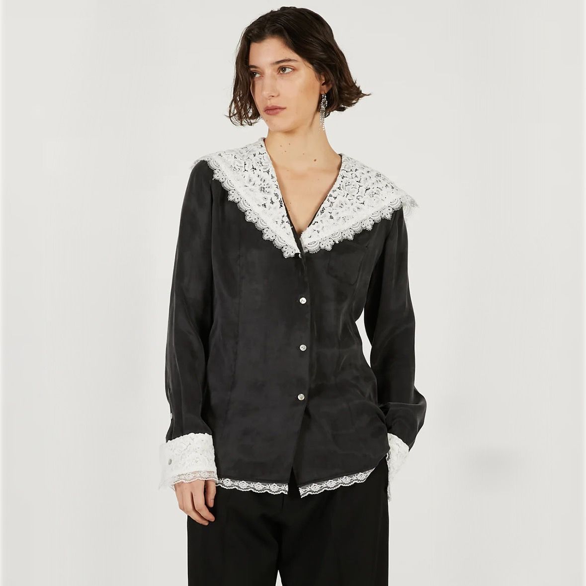 【残り一点】Lace Shirt