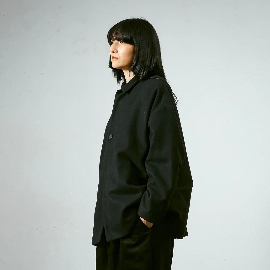 【残り一点】メルトンBIGハーフコート